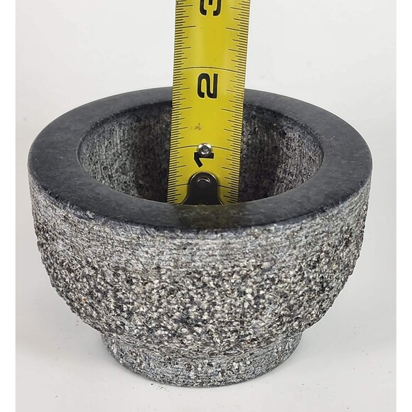 Mortar and Pestle Set Grind spices, herbs, nuts Crush Pills Christmas Gift - Picture 7 of 10